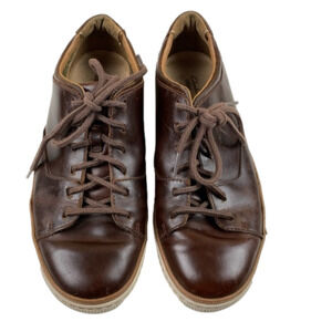 CLARKS Men's Norsen Lace Dark Tan Shoes Sneakers size 9